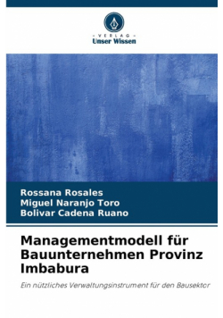 Managementmodell für Bauunternehmen Provinz Imbabura