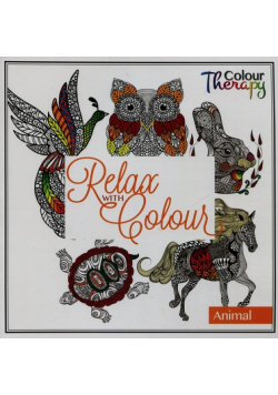 Kolorowanka Relax with colour Animal
