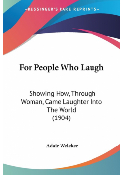 For People Who Laugh