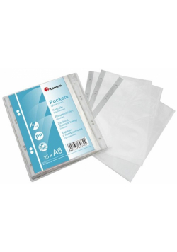 Koszulki krystaliczne A6 25 sztuk