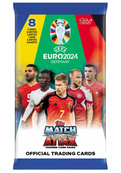 Euro 2024 Topps Cards saszetki z kartami 1 szt. mix