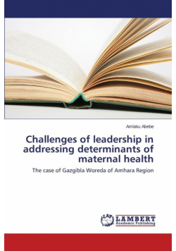 Challenges of leadership in addressing determinants of maternal health