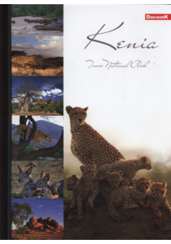 Brulion A4 Kenia Jsava National Park w kratkę 96 kartek