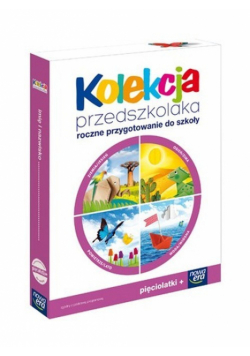 Kolekcja przedszkolaka Roczne przygotowanie do szkoły Box