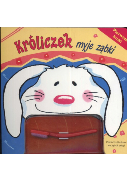 Króliczek myje ząbki