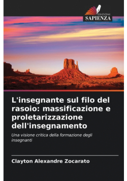 L'insegnante sul filo del rasoio