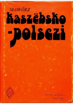 Słownik polsko - kaszubski