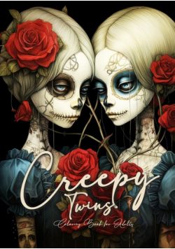 Creepy Twins Coloring Book for Adults
