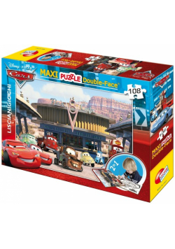 Puzzle dwustronne maxi Auta 108
