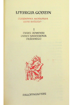 Liturgia Godzin  Adwent i Narodzenie Pańskie