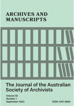 Archives and Manuscripts Vol. 50 No. 1