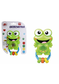 Muzyczna grzechotka żabka