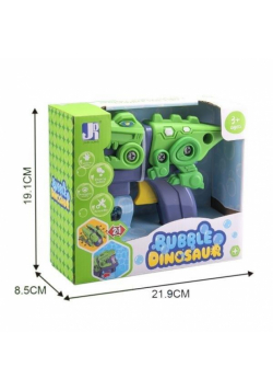 Pistolet na bańki rozkręcany Dino