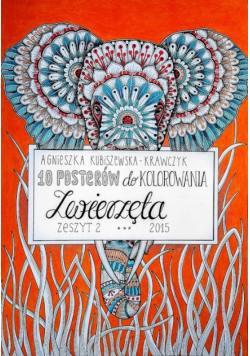 10 posterów do kolorowania 2 Zwierzęta