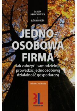 Jednoosobowa firma