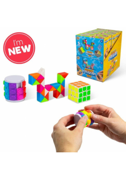 Zestaw łamigłówek 3szt Fidget