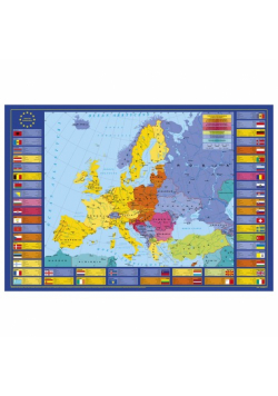 Podkład oklejany na biurko Unia Europejska