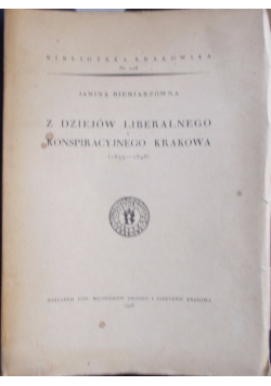 Z dziejów Liberalnego i konspiracyjnego Krakowa 1948 r.