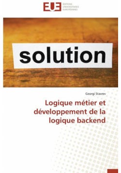Logique métier et développement de la logique backend