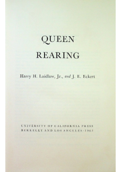Queen rearing