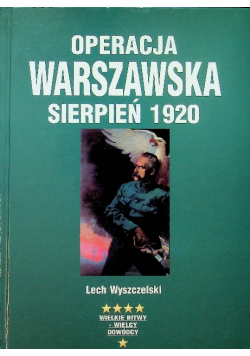 Operacja warszawska sierpień 1920