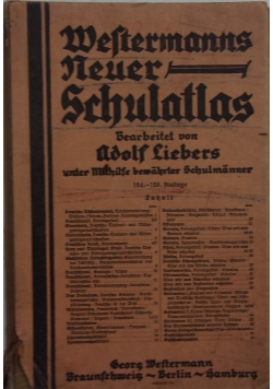 Weltermanns Neuer Schulatlas, 1941 r.