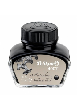 Atrament Pelikan 4001 brylantowo-czarny 30 ml