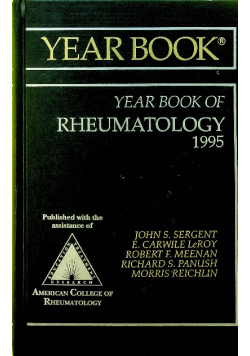 Year book of rheumatology 1995