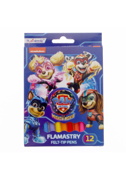 Flamastry Psi Patrol 12 kolorów
