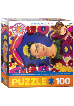 Puzzle 100 Frida Self Portrait the Frame 6100-5425