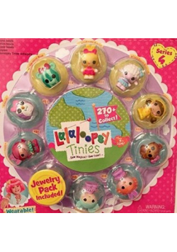 Lalaloopsy Tinies 10-pack Seria 4 fiolet