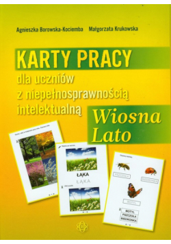 Karty pracy dla uczniów z niepełnosprawnością intelektualną Wiosna Lato