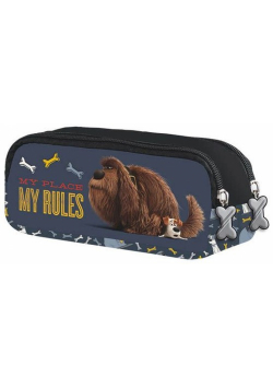 Piórnik saszetka dwukomorowa Secret life of pets