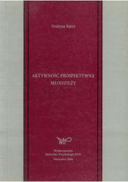 Aktywność prospektywna młodzieży