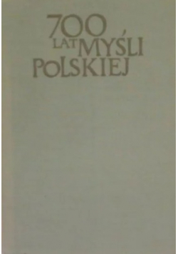 700 lat myśli polskiej Filozofia i myśl społeczna XVIII wieku część 2