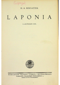 Laponia  1939r.