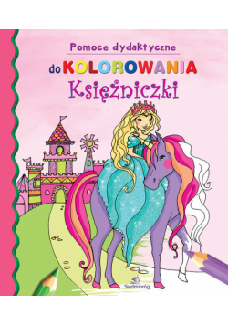 Pomoce dydaktyczne do kolorowania Księżniczki