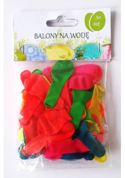 Balony na wodę Zapas 50 szt