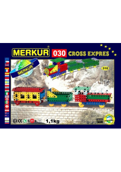 Zestaw Konstrukcyjny Pociąg express MERKUR 030