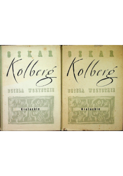 Dzieła wszystkie Kieleckie Tom I i II Reprint z 1886 r.