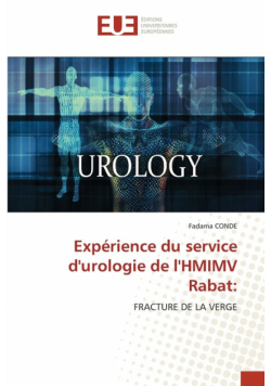 Expérience du service d'urologie de l'HMIMV Rabat
