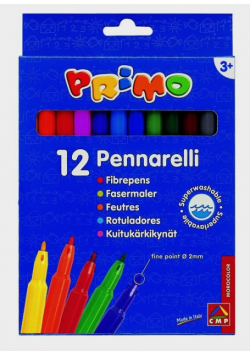 Flamastry Primo 12 kolorów