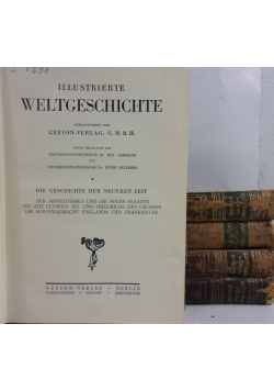Illustrierte Weltgeschichte, 5 tomów