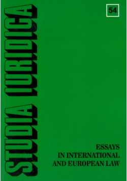 Studia Iuridica Tom 54