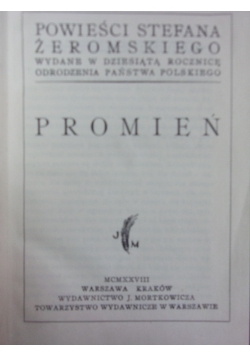 Promień, 1928r.