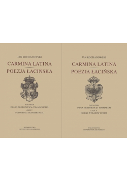 Carmina latina Poezja łacińska Część 1 i 2