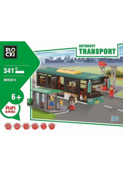 Klocki Blocki Transport Autobusy 341 elementów