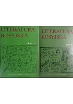Literatura rosyjska tom 1 i 2