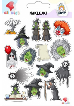 Naklejki dla dzieci Halloween 2