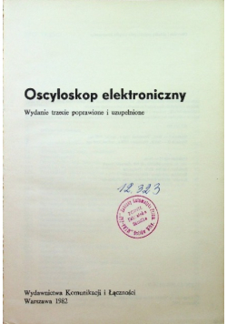 Oscyloskop elektroniczny